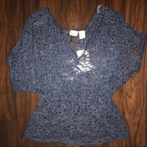 Lace Cinch Waste Top